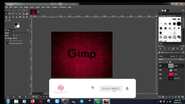 Neon Text Effect Using Gimp( Using Scripts) #GimpNeonText #GimpTutorial #sepalamarasinghe