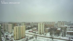 Город в окне / Gorodvokne.ru / Панорама Москвы Таймплапс 160113