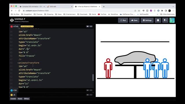 Creating Complex SVG Animations Using SMIL | SVG Animation Tutorial смотреть онлайн