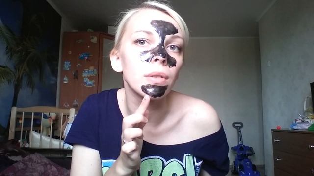 Маска из активированного угля от черных точек/Easy DIY Blackhead Remover Peel Off Mask смотреть онлайн