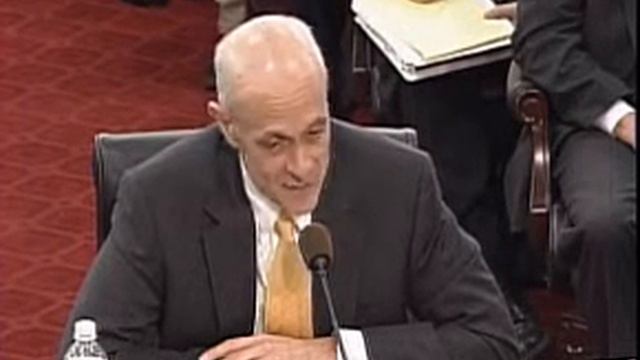 Congressman Serrano Questions Chertoff