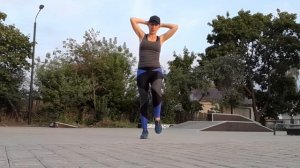 Пресс и талия  упражнения стоя