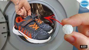 Бросьте свою обувь в стиральную машину с аспирином, вы не поверите, что произошло - Советы и подсказ