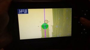 Карты QuickDraw на эхолоте Garmin Straiker PLUS 7SV (имитация)