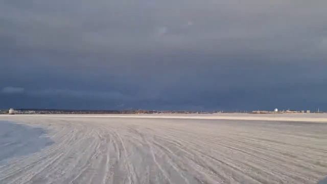 Ледовая переправа Аракчино - Верхний Услон