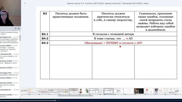 Подготовка к сочинению ЕГЭ-2023. Анализ текста Л.Н. Толстого о писательстве смотреть онлайн