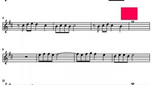 2Странники в ноч Саксофон Альт ноты Минус