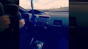 Honda civic разгон до 200 км/ч. Тест драйф, обзор