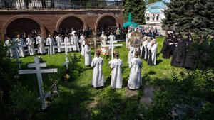 Панихида в годовщину убиенных святогорцев 01.06.2023 г.