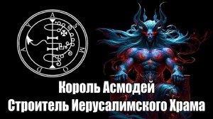 Демон Асмодей Строитель Иерусалимского Храма #демонология #демон #демоны #гоэтия #гримуар #эзотерика
