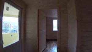 Идеальный дачный дом из профилированного бруса в два этажа с возможностью постоянного проживания.