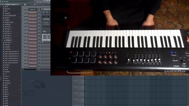автоаккомпанемент для Midi клавиатуры [одна клавиша]