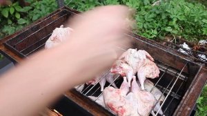 Перепела горячего копчения