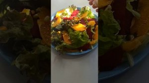 Салат с бобами мунг/ из пророщеннго маша / овощной салат