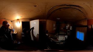Научный павильон ст. Новолазаревская, Антарктида. круговой обзор 360 гр.