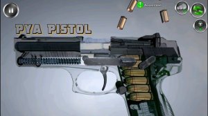 russian pya pistol or mp-443 grach pistol / weapon