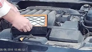 замена воздушного фильтра вольво s40