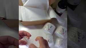 Упаковка новогодних аромасвеч
