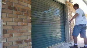 Respray Roller door - Airless Spray