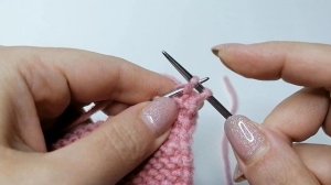 Безразмерные детские носочки на 2 спицах - от новорожденных и старше