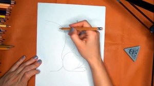 Как нарисовать белку. Онлайн-школа рисования "Малевашки"