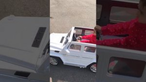 2 YR. old driving a Mercedes - Benz G55 AMG Kids Car (Sahej)