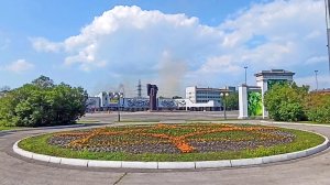 Магнитогорск, площадь Комсомольская, 1-я проходная ММК, улица Кирова (27.06.2021)