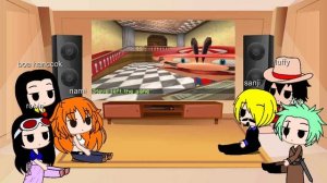 one piece react to smg4 mario play minecraft