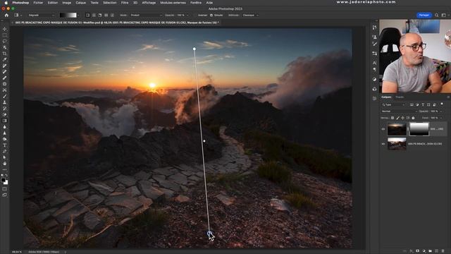 PHOTOSHOP Nouvel outil Dégradé DYNAMIQUE !!! TOP !! TOP !! смотреть онлайн