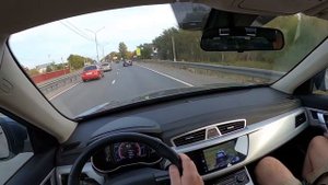 Взял Geely Atlas 1.8 ТУРБО с пробегом 26к. Детальный тест! Эргономика, динамика, трасса, грунтовки