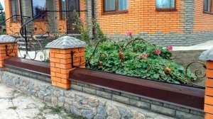 Металлические парапеты для забора