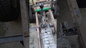 минитрактор, самоделка, КПП Днепр, Жигули