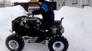 самодельный квадроцикл из ваз 2109
