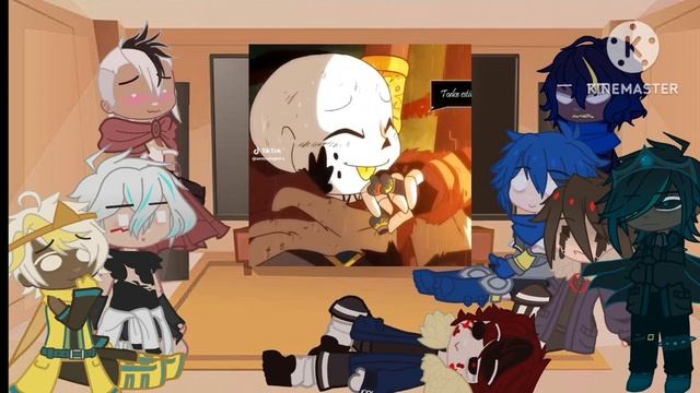 SANS AUS REACT TO MY FYP| Cringe |