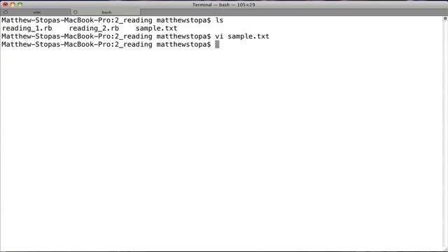Ruby Files - Part 1 - Reading and Writing To Files смотреть онлайн