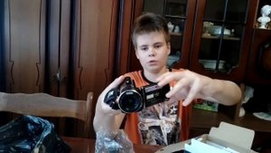 Обзор новой цифровой видеокамеры Sony.