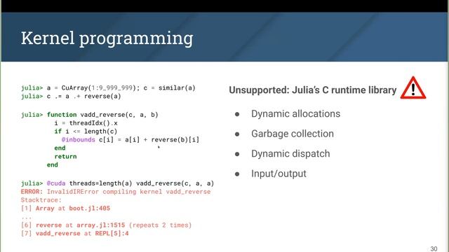GPU Programming in Julia смотреть онлайн