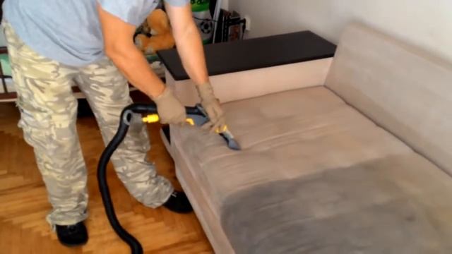 Химчистка очень грязного дивана на дому смотреть онлайн