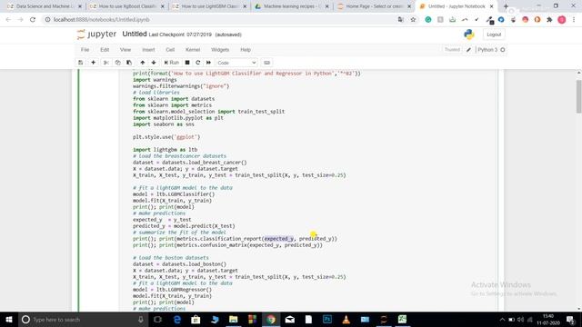 Classifiers and Regressors of XGboost & LightGBM in Python смотреть онлайн