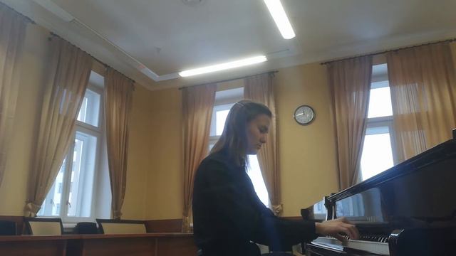 Цветкова Татьяна. Д. Шостакович, Прелюдия и фуга №3 G-dur