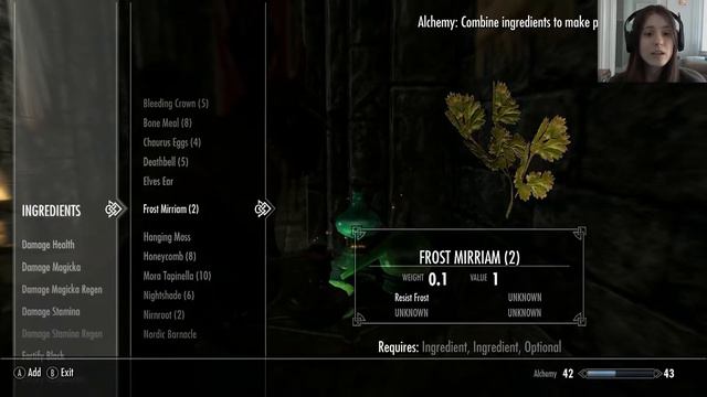 Skyrim Let's Play 128 - female Argonian w face cam смотреть онлайн