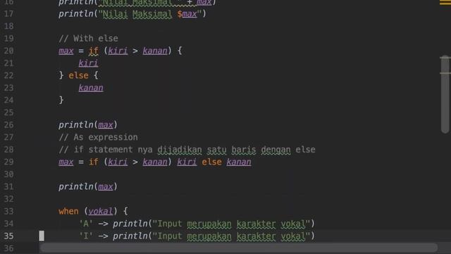 Tutorial Kotlin Control Flow смотреть онлайн