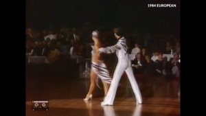 1984 Donnie Burns and Gaynor Fairweather HONOUR DANCE as the European Professional Latin Champions
