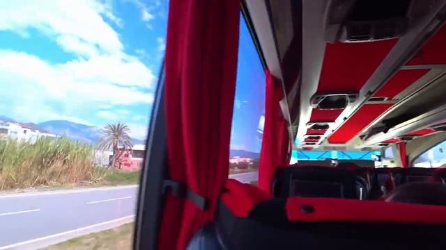 ВИЗАРАН из Турции на СЕВЕРНЫЙ КИПР 2023. На автобусе Аланья Мерсин. Серпантин и проблемы.