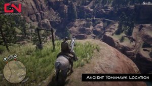 Red Dead Redemption 2 - Ancient Tomahawk Location