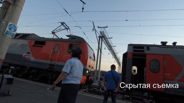 Новосибирск 2020. Часть 5. Возвращение в Новокузнецк на поезде 137. Вечерний Новосибирск. смотреть онлайн