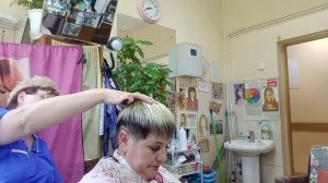 Стрижёмся под короткую Классическую стрижку с рисунком.