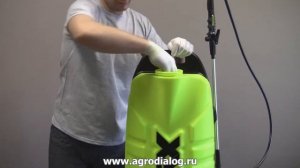 Аккумуляторный опрыскиватель Marolex RX – замена фильтрующей сетки