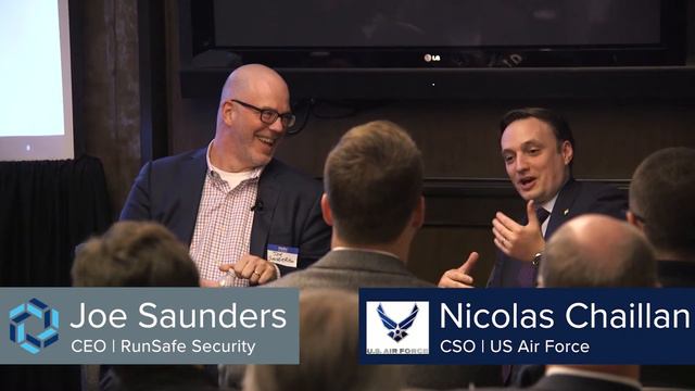 Nicolas Chaillan, CSO of the Air Force and Joe Saunders, CEO of RunSafe debate their chess prowess смотреть онлайн