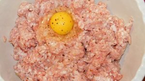 Мясные гнезда с грибами